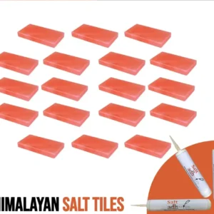 Himalayan Salt Tiles 8" x 4" x 1"