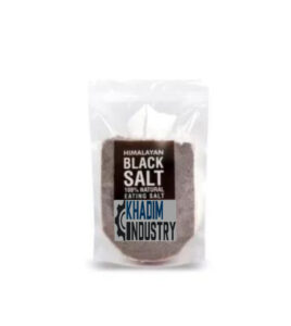 Himalayan Black Salt Fine Grain 500 gram best for Fruits and Salads Garnishing