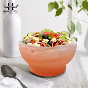 Himalayan Pink Salt Salad Fruit Bowl – Natural Salt Addition