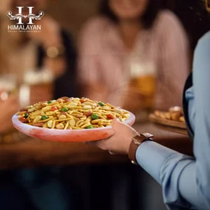 Natural Rock Salt Serving Plate (Large Size) – Natural Salty Addition to Food